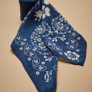 carré bandana à pois