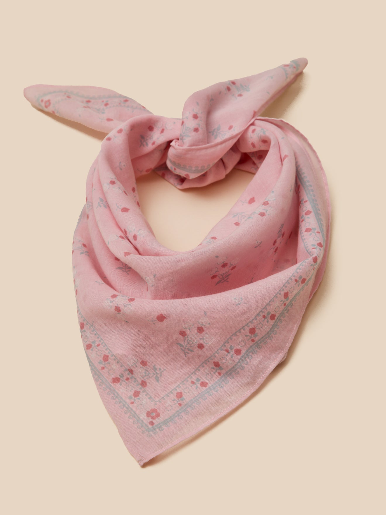 foulard bourgeons fille