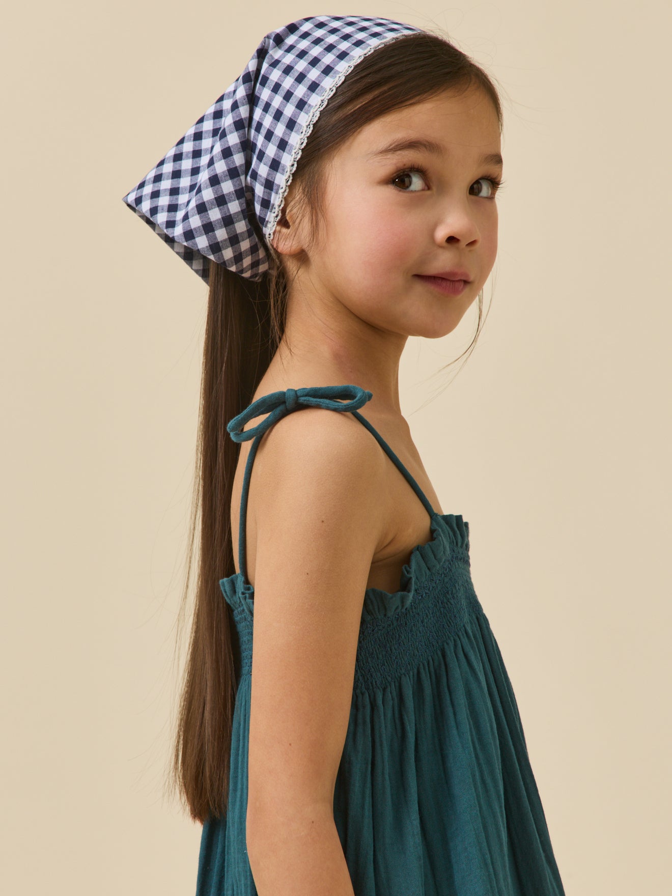 foulard vichy Fille