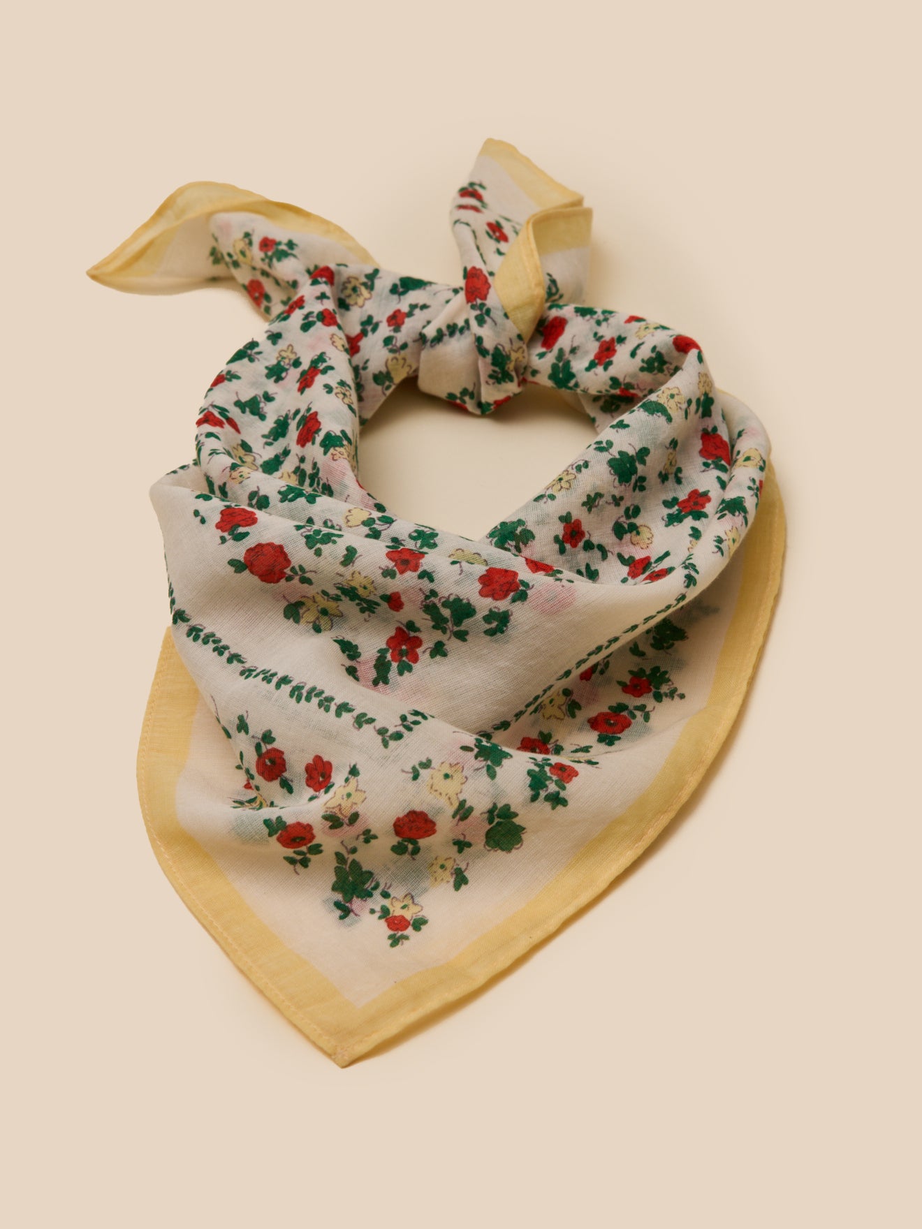 foulard fleurs Fille