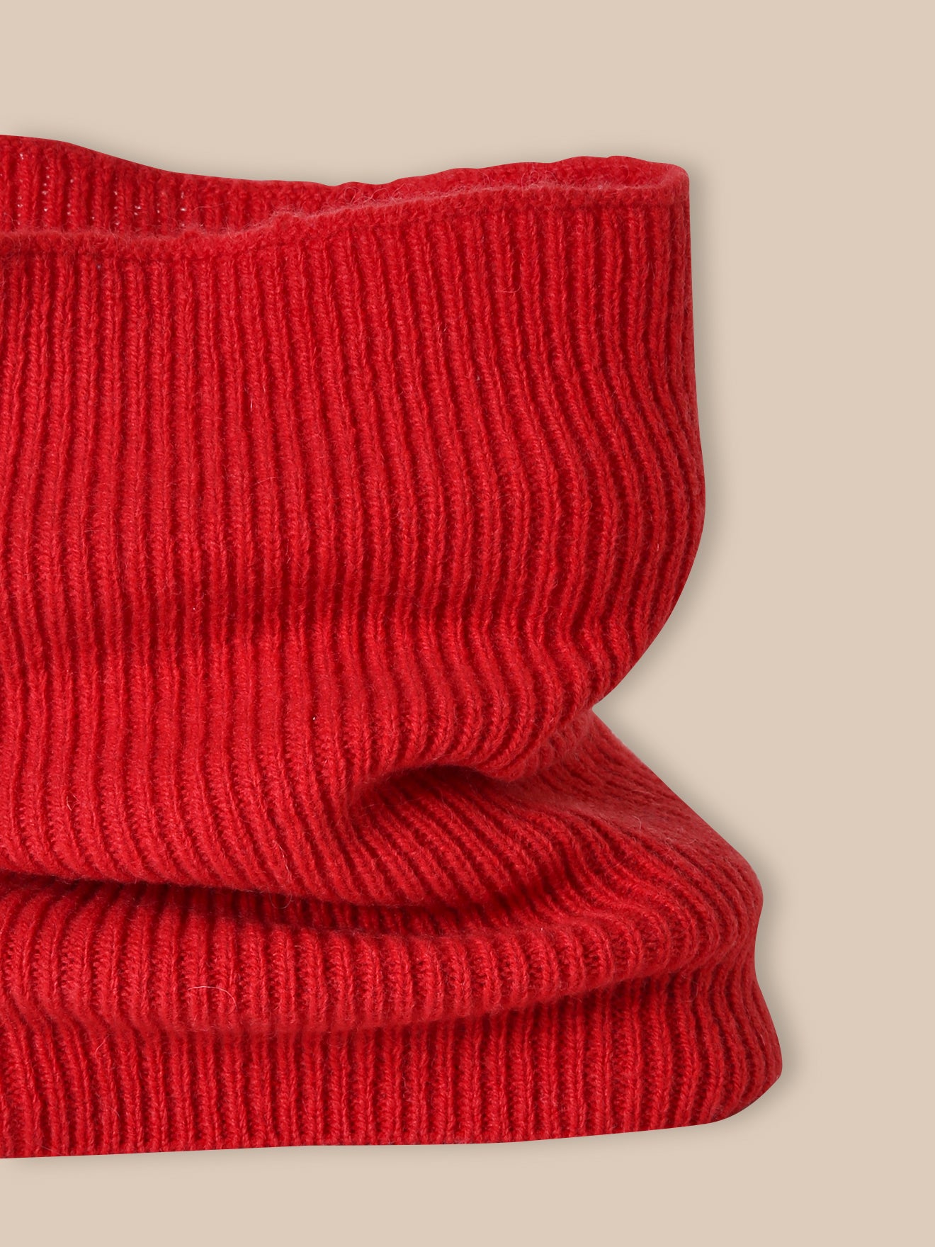 snood enfant laine côtes