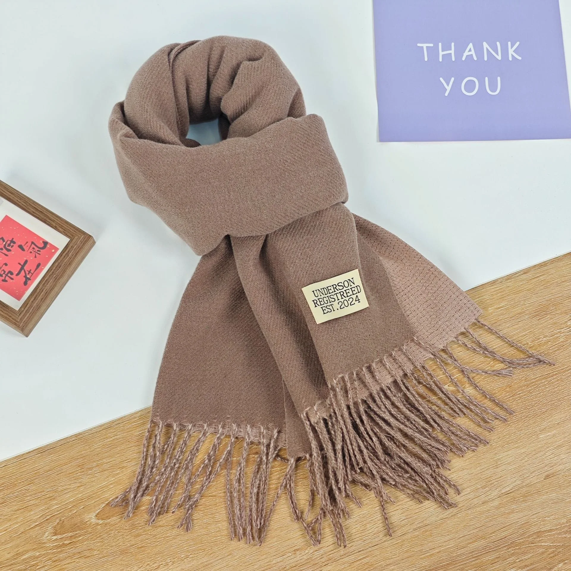Foulard en cachemire pour hiver