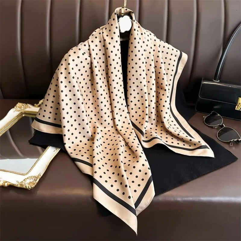 Echarpe Foulard kaki pour femmes