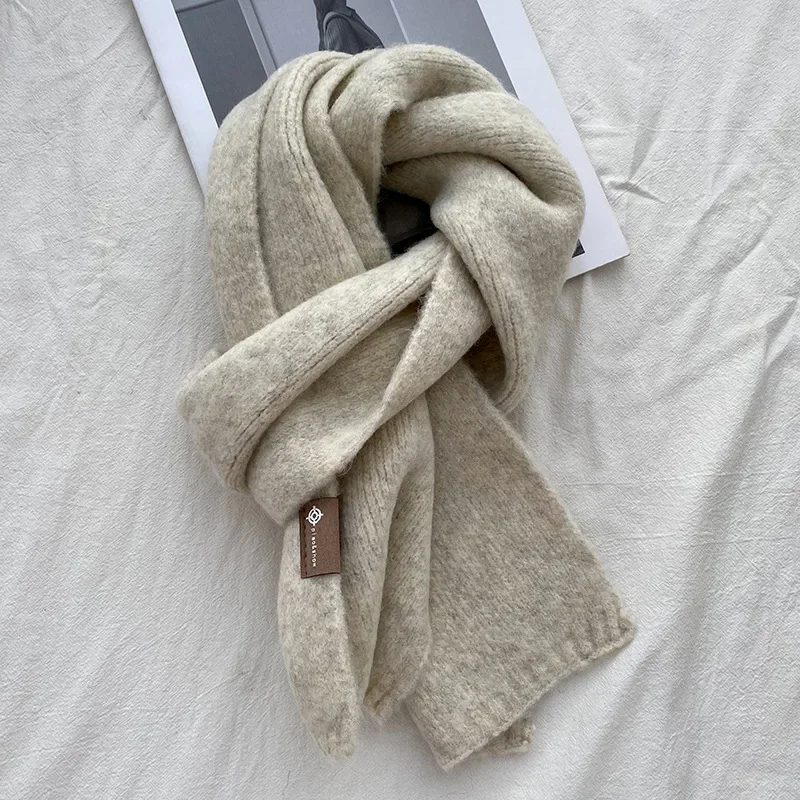Echarpe en laine polyester nylon