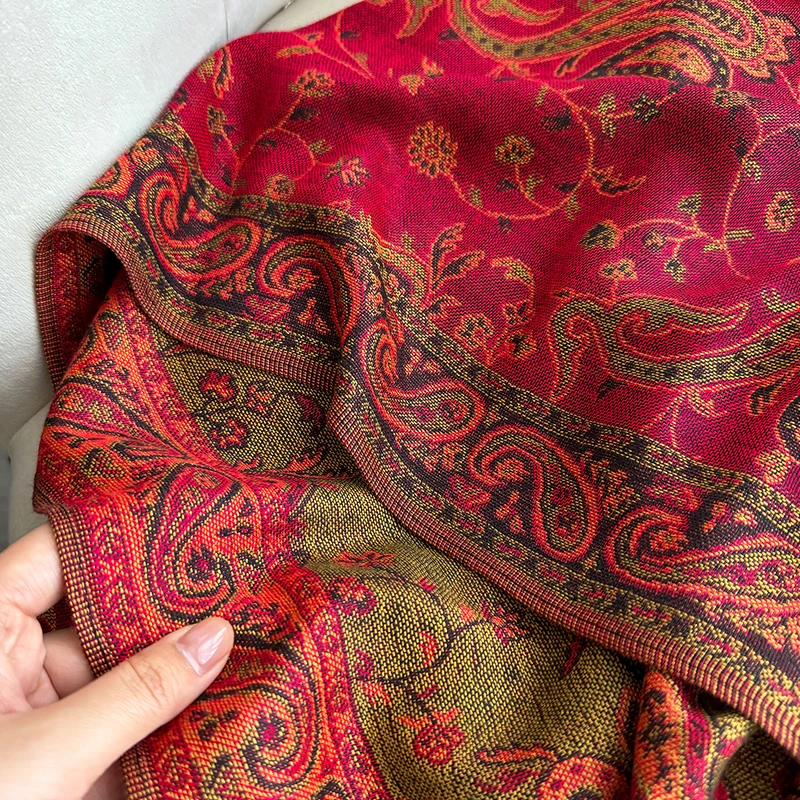 Accessoire mode écharpe foulard rouge