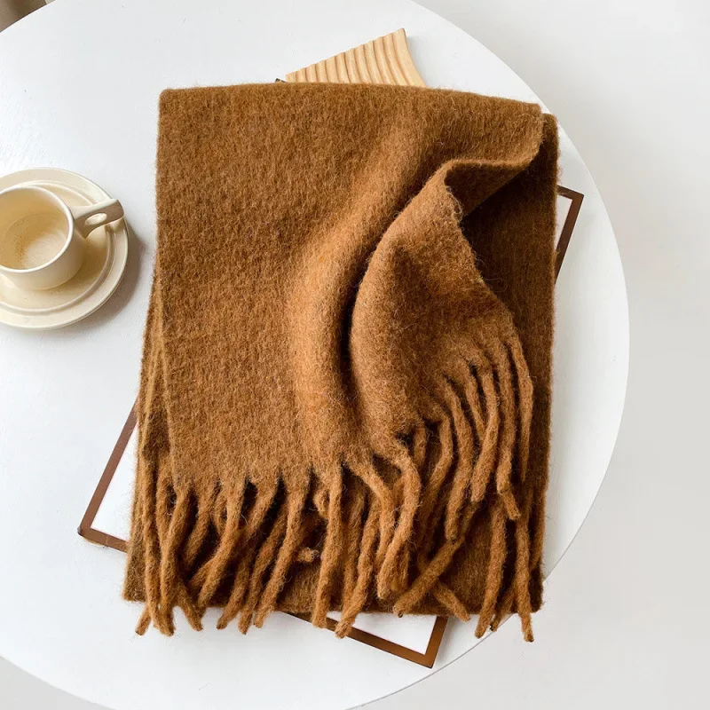 Echarpe confortable laine et polyester