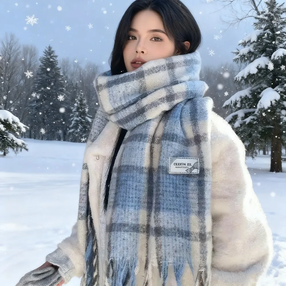 Écharpe Foulard en laine fine