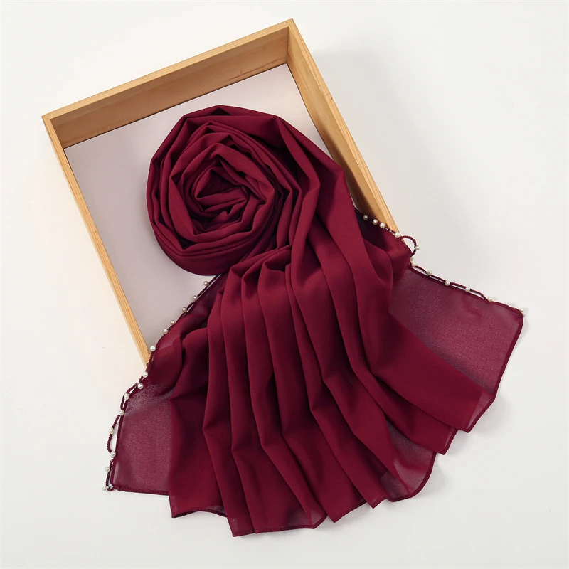 Echarpe voile unie pour toutes tenues