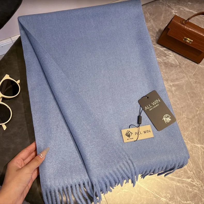 Foulard en laine coloré