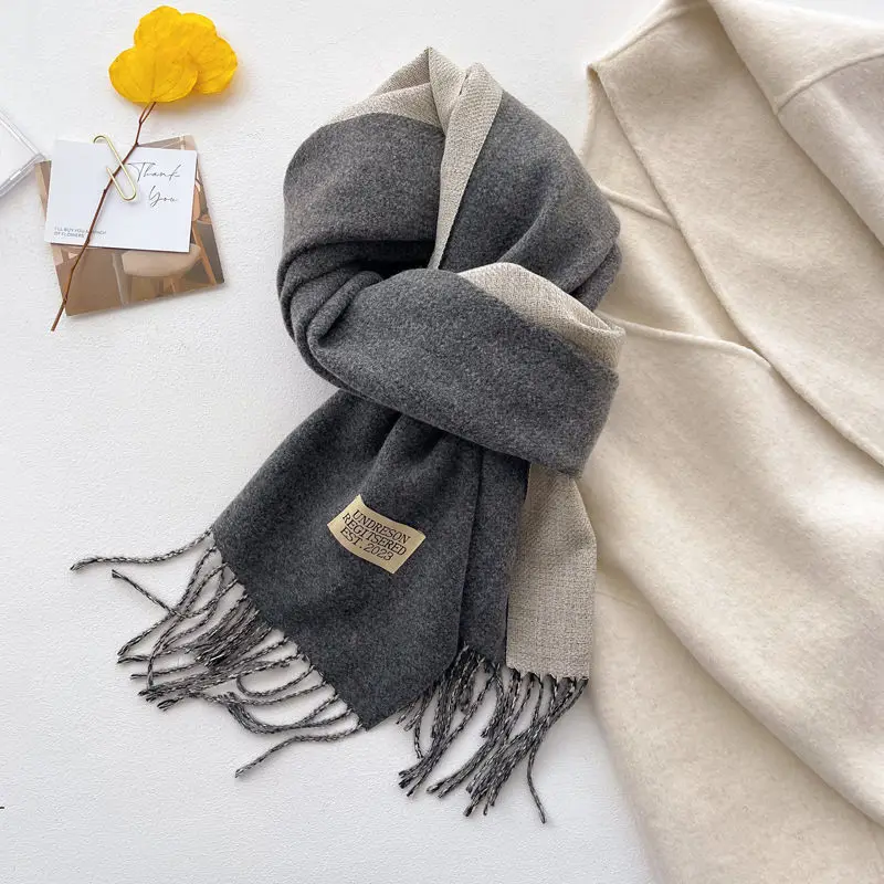 Foulard en cachemire léger et chaud