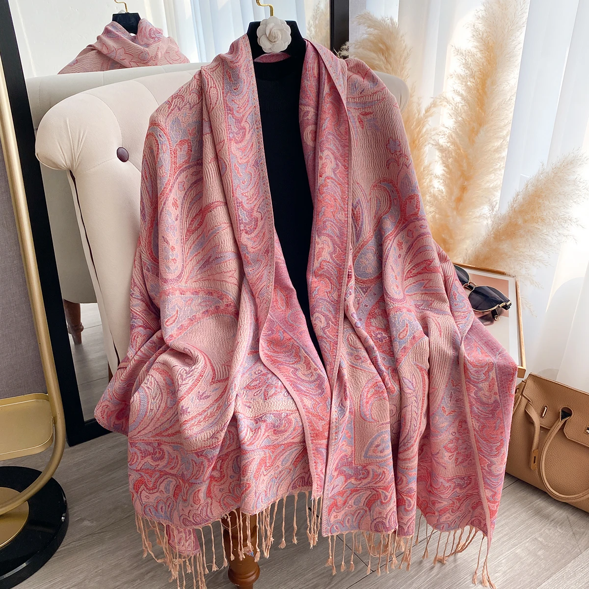Foulard léger floral