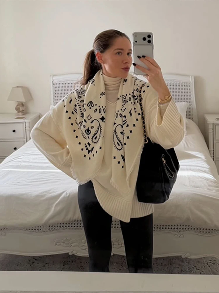 Écharpe tendance colorée