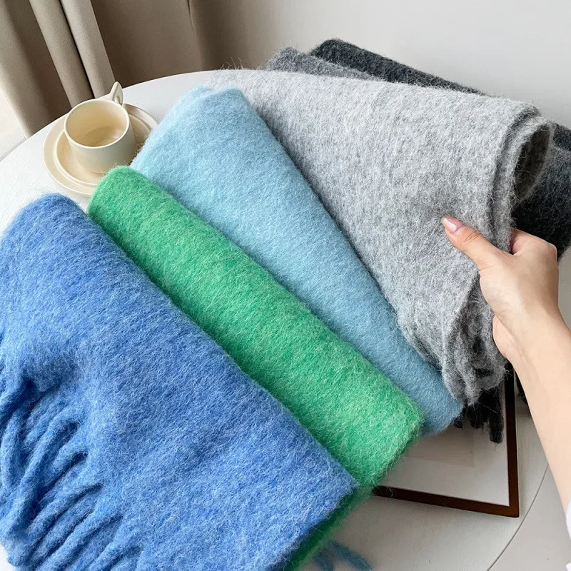 écharpe tendance en laine et polyester
