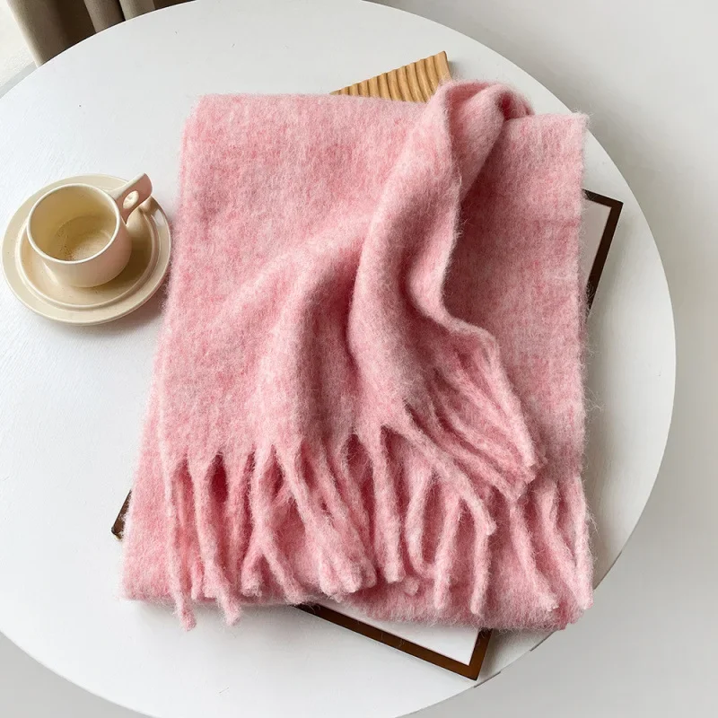 Echarpe longue laine polyester