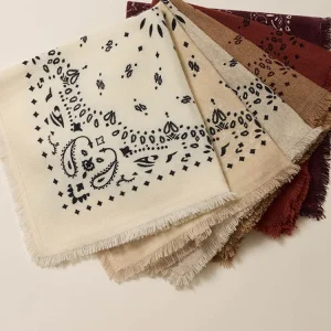 Écharpe bandana de couleur