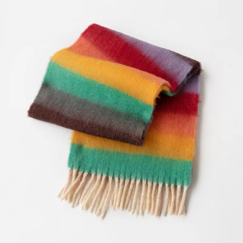 écharpe hiver cosy