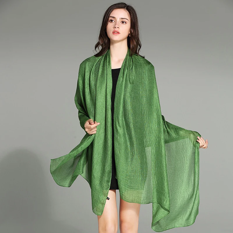 Foulard léger en lin pour été