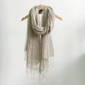 Foulard en lin pour homme et femme