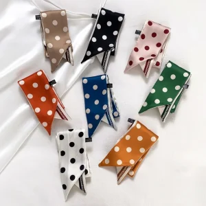 Echarpe Foulard à pois 4 saison