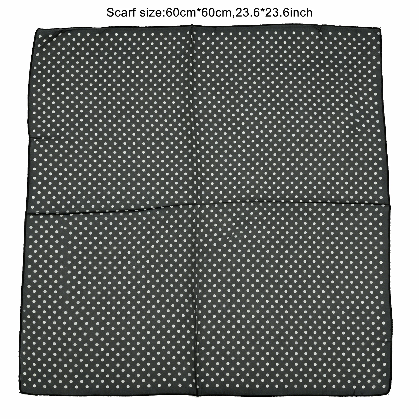 Foulard à pois léger pour femme
