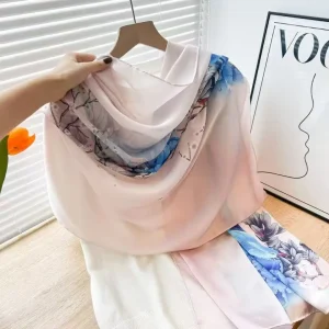 Foulard en soie pour femme toute saisons