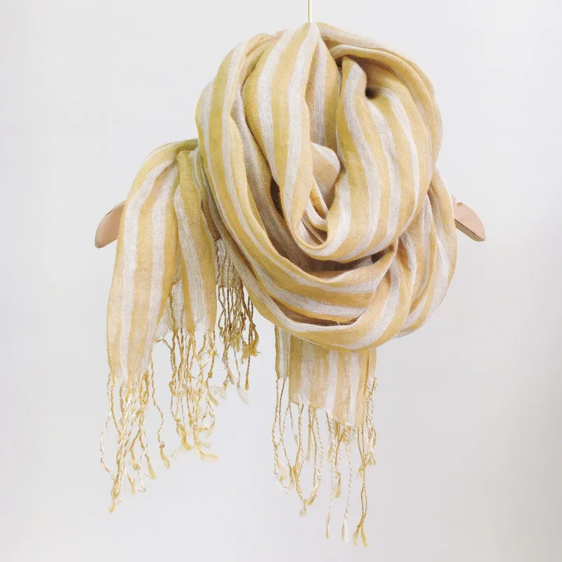 Foulard en lin pour une allure élégante