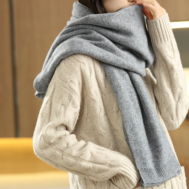 écharpe tendance femme laine