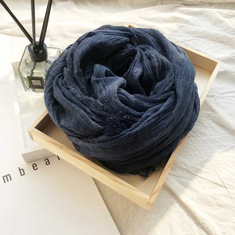 foulard en matériaux naturels