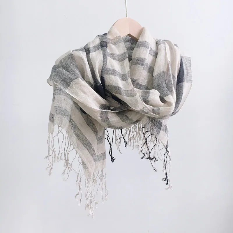 Foulard en lin léger et élégant